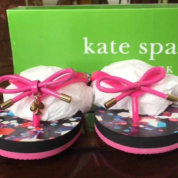 New w/Defect Kate Spade Nova Cabaret Flip Flops - Picture 8 of 13